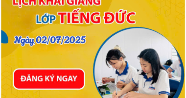 LỊCH KHAI GIẢNG KHÓA TIẾNG ĐỨC A1 TẠI DU HỌC NEW WORLD EDU